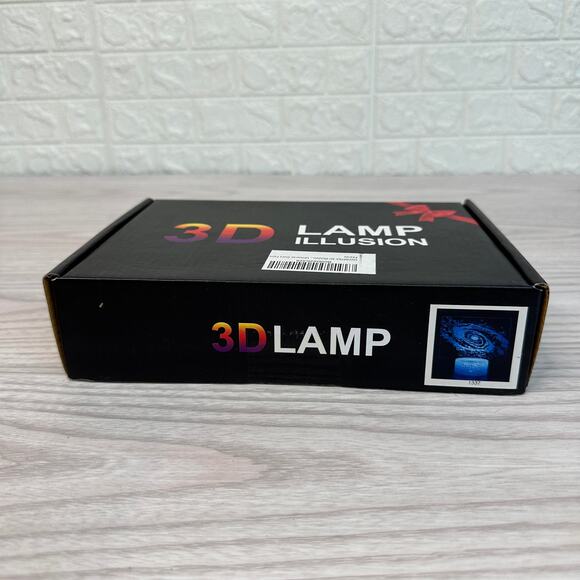 SNOMYRS 3D Illusion Lamp Universe Stars Fans Touch Sensor Remote Control Bedroom - Picture 2 of 7